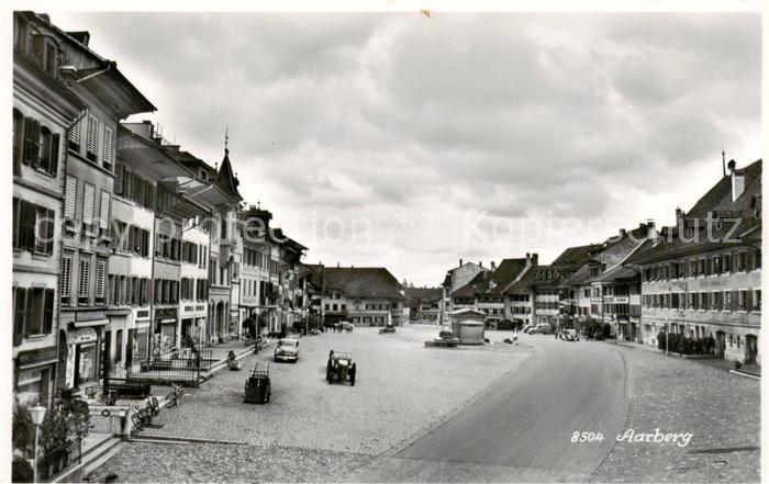 Aarberg BE Ortszentrum