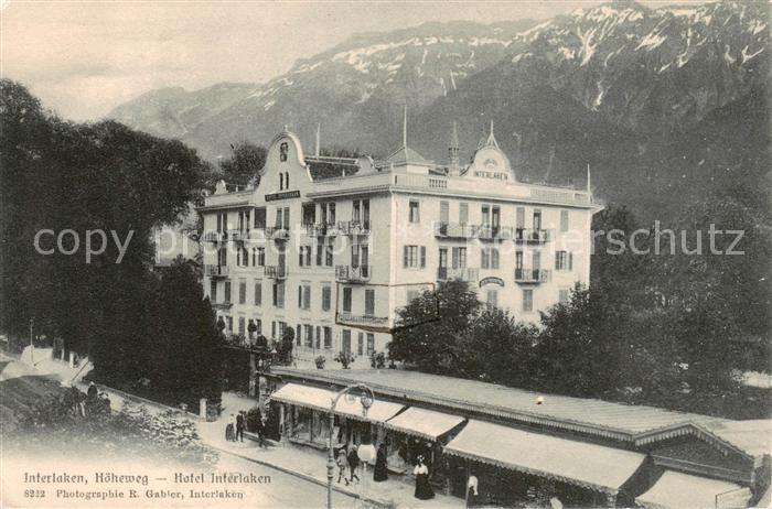 Interlaken BE Hotel Interlaken Hoeheweg Berner Alpen