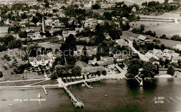 Utting Ammersee Fliegeraufnahme