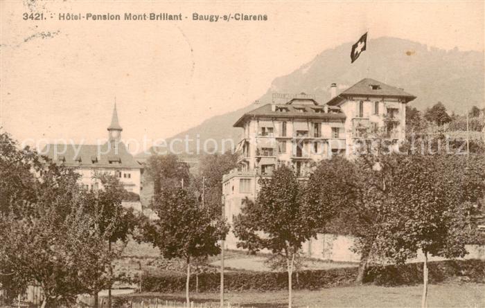 Baugy Clarens Montreux VD Hôtel Pension Mont Brillant