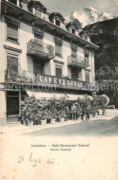 Interlaken BE Cafe Restaurant Central