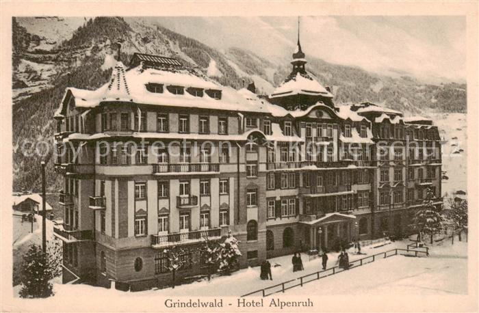 Grindelwald Hotel Alpenruh im Winter