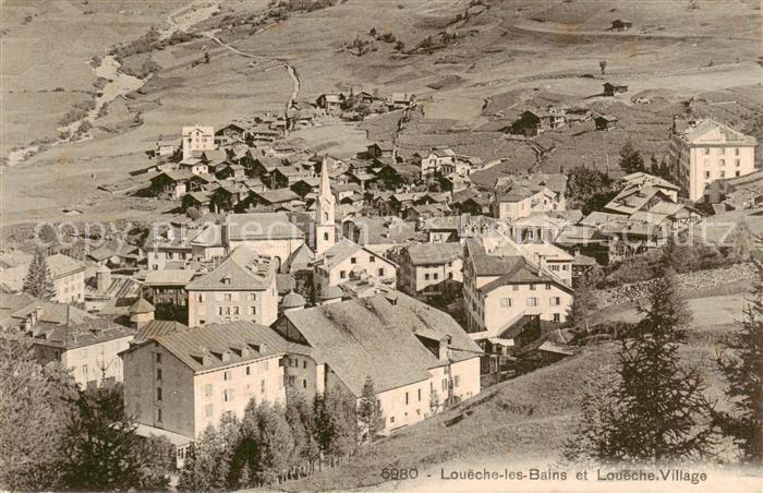 Loeche-les-Bains VS et Loeche Village