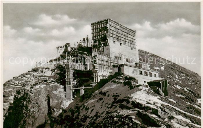 Saentis 2504m AR Schwebebahn Bergstation Appenzeller Alpen