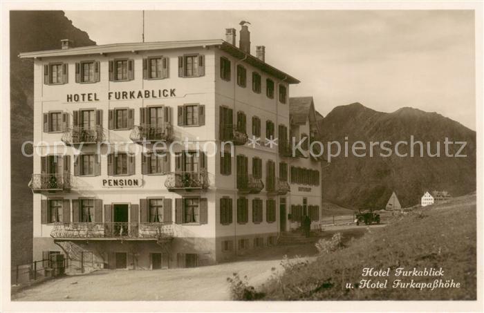 Furkapass Hotel Furkablick und Hotel Furkapasshoehe