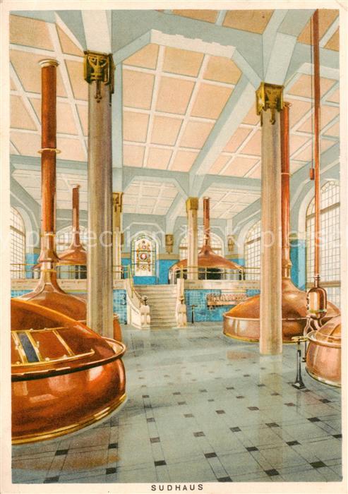 Rheinfelden AG Brauerei Feldschloesschen Sudhaus Illustration