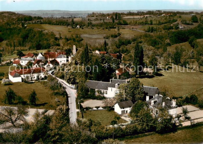 Nailhac Vue panoramique aérienne