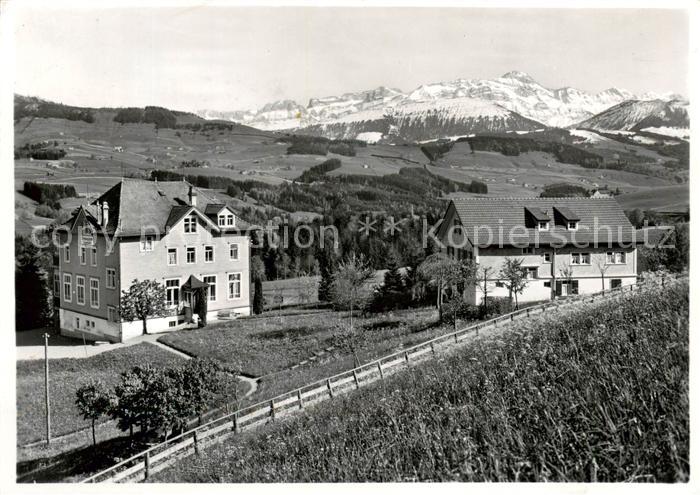 Waldstatt AR Erholungsheim Sonnenhalde Alpenblick