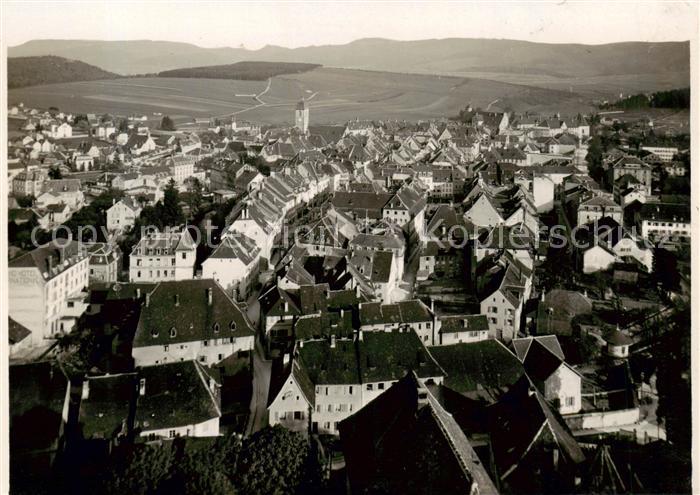 Porrentruy JU Stadtpanorama