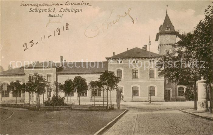 Saargemuend 57 la Gare Bahnhof