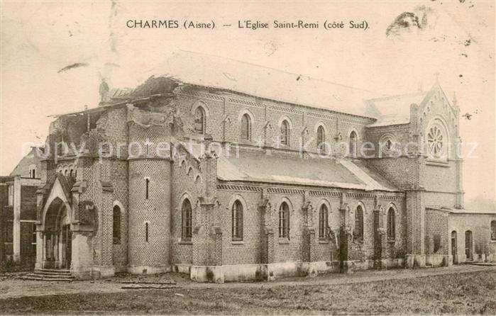 Charmes Laon 02 Aisne Eglise Saint Remi