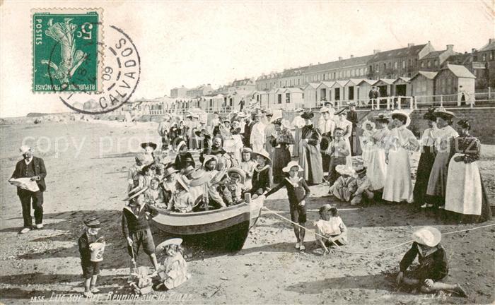 Luc-sur-Mer 14 Réunion sur la plage