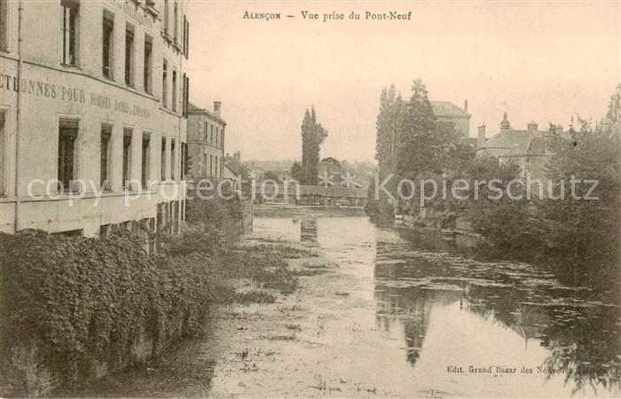 Alencon 61 Vue prise du pont neuf