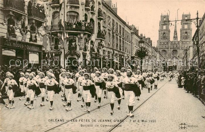 Orleans 45 Loiret Les Fêtes de Jeann d Arc Cathedrale