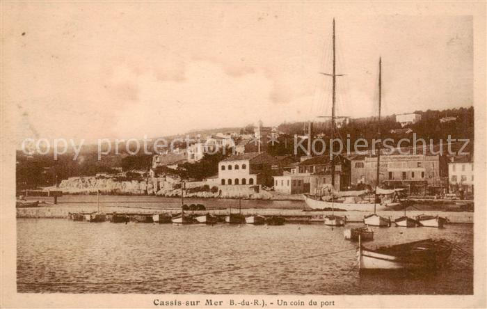 Cassis 13 Un coin du port