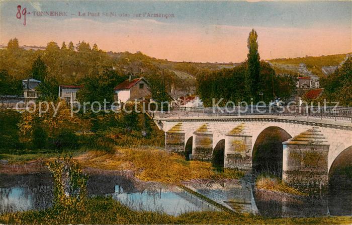 Tonnerre 89 Pont Saint Nicolas sur l Armencon