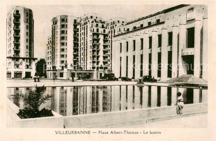 Villeurbanne 69 Rhone Place Albert Thomas Bassin