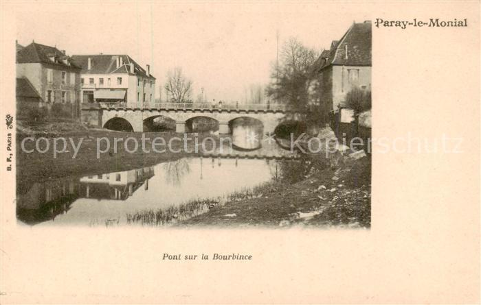 Paray-le-Monial 71 Pont sur la Burbince