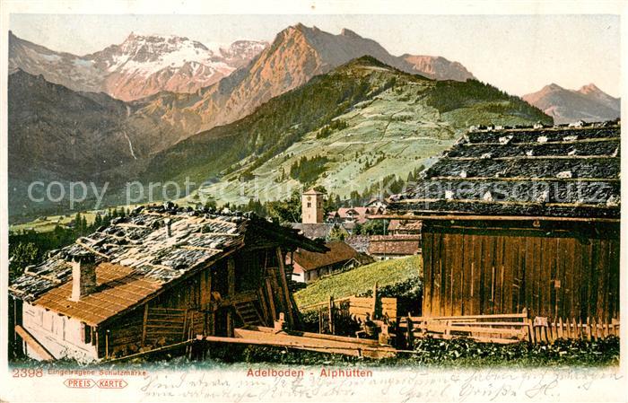 Adelboden BE Alphuetten Berner Alpen