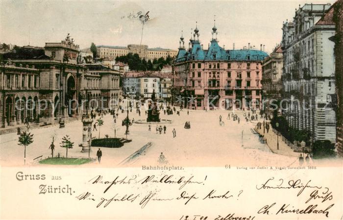 Zuerich ZH Bahnhofsplatz