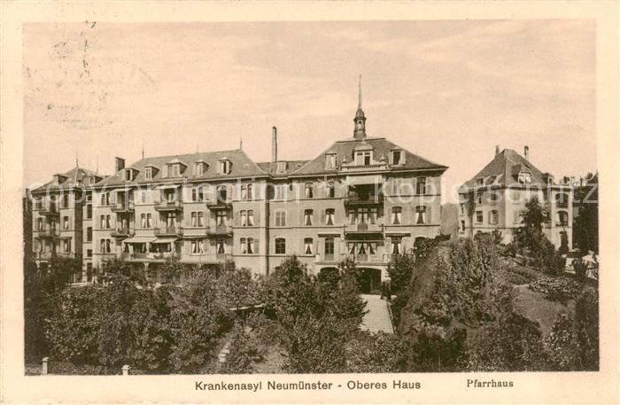 Zuerich ZH Krankenasyl Neumuenster Oberes Haus Pfarrhaus