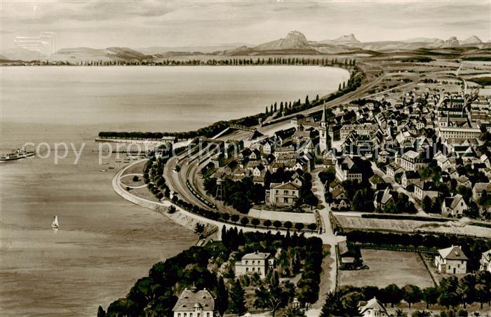 Radolfzell Bodensee Fliegeraufnahme