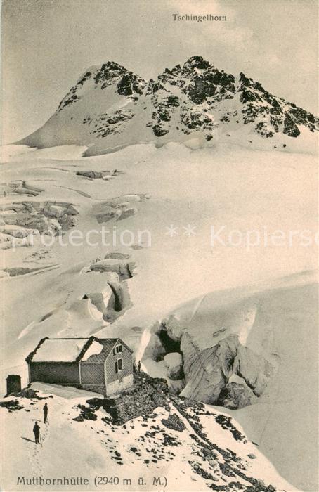 Mutthornhuette 2906m BE Panorama mit Tschingelhorn
