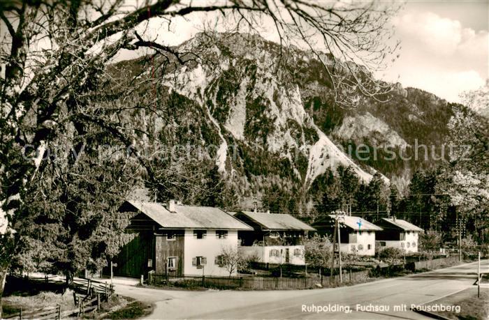 Ruhpolding Bayern Fuchsau mit Pauschberg