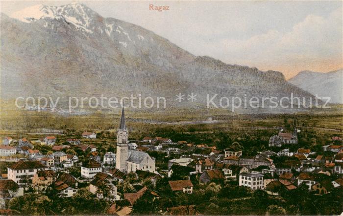 Ragaz Bad SG Panorama