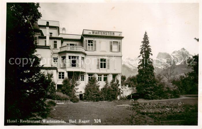 Bad Ragaz Ragatz SG Hotel Restaurant Wartenstein