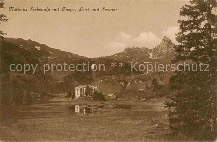 Oberterzen SG Kurhaus Seebenalp mit Zieger Leist und Sexmor