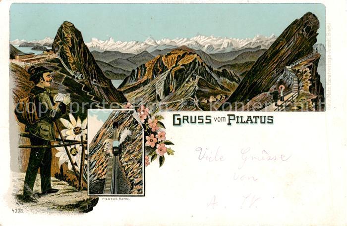 Pilatus Kulm OW Panorama Pilatus Bahn