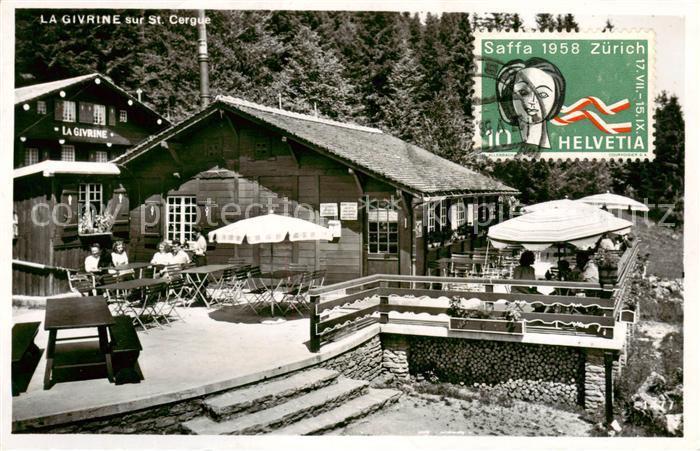 St-Cergue Nyon Suisse La Givrine Restaurant
