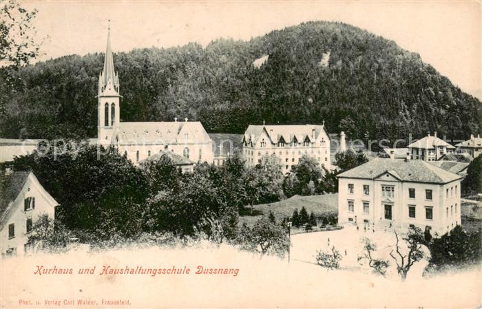 Dussnang TG Kurhaus und Haushaltungsschule