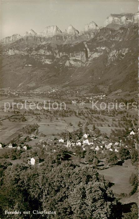 Berschis Fliegeraufnahme mit Churfirsten