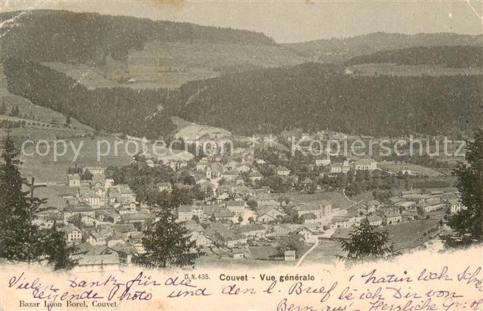 Couvet NE Vue generale