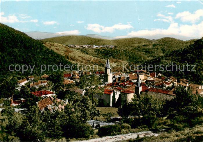 Bargemon 83 Var Vue generale Au fond village de Claviers