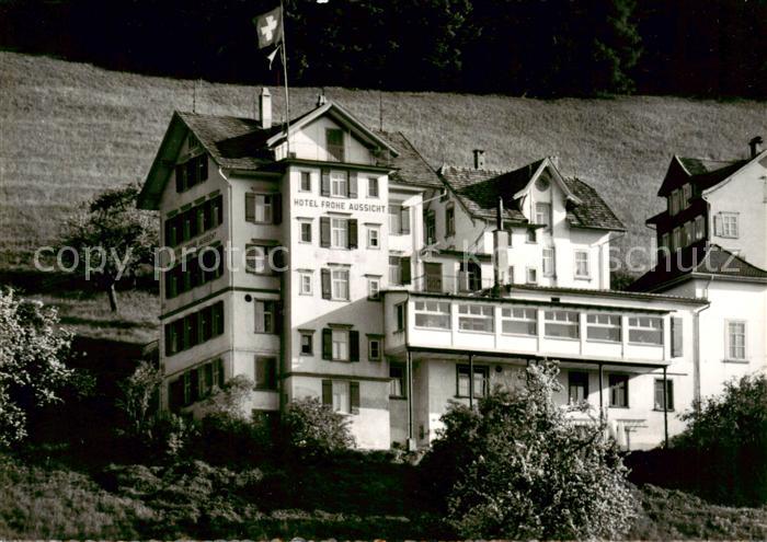 Walzenhausen AR Hotel Garni Frohe Aussicht Terrassenrestaurant