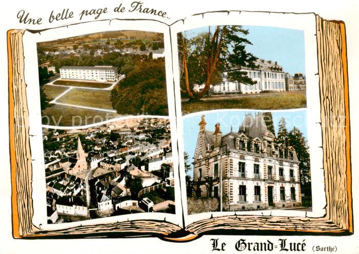 Le Grand-Luce 72 Sarthe Une belle page de France vues d ensemble Livre
