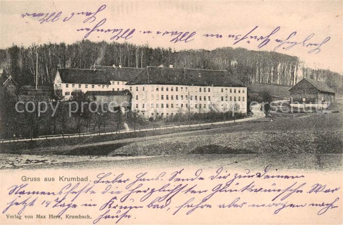Krumbad Krumbach Teilansicht