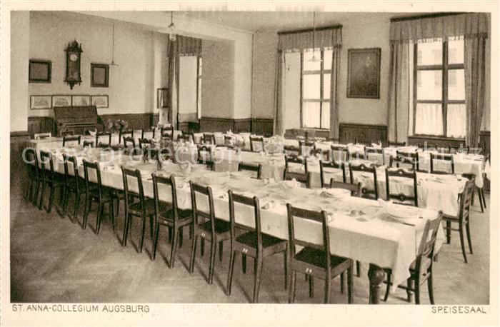 Augsburg St. Anna Collegium Speisesaal
