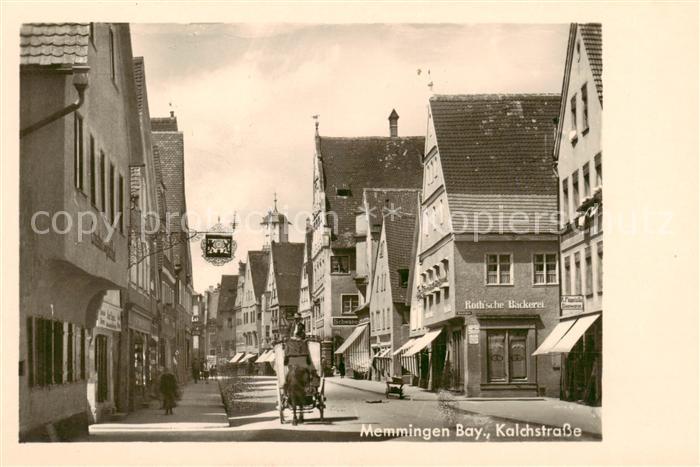 Memmingen Bayern Kalchstrasse