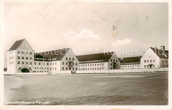 Kempten Allgaeu Scharnhorstkaserne Feldpost