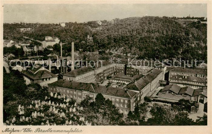 Meissen Elbe Sachsen Porzellanmanufaktur