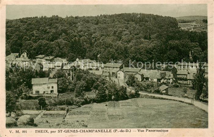 Theix St-Genes-Champanelle 63 Vue panoramique