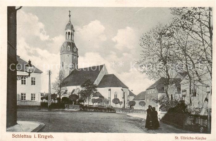 Schlettau Erzgebirge St. Ullrichs Kirche