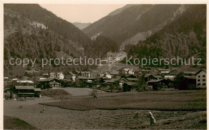 Klosters Dorf Panorama