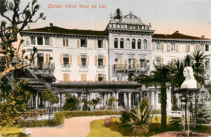 Zuerich ZH Hôtel Baur au Lac