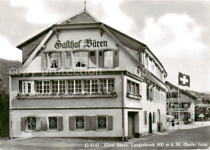 Langenbruck BL Hotel Gasthof Bären