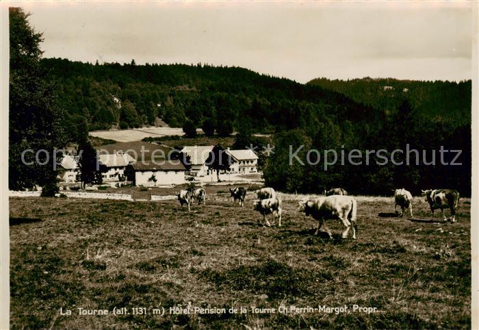 La Tourne 1131m NE Hotel Pension de la Tourne